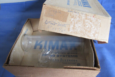 O-I/Schott Kimax 6521-3015 3 x 1 1/2  Single Sanitary T Tee Glass Drainline Pipe