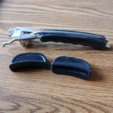 1933-1956 RARE Guardian Service Clamp-on + 2 Slip-On Bakelite Handles Sure-Grip