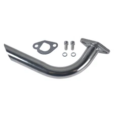 Exhaust pipe For Predator 196cc 212cc Honda GX160 GX200 Coleman CT200U Mini Bike