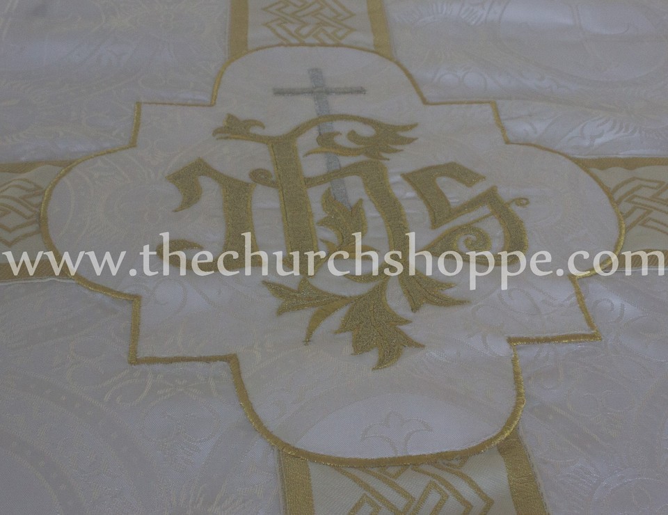 White Funeral Pall Size - 8'x12' Lined Catholic Requiem mass ,Funeral ...