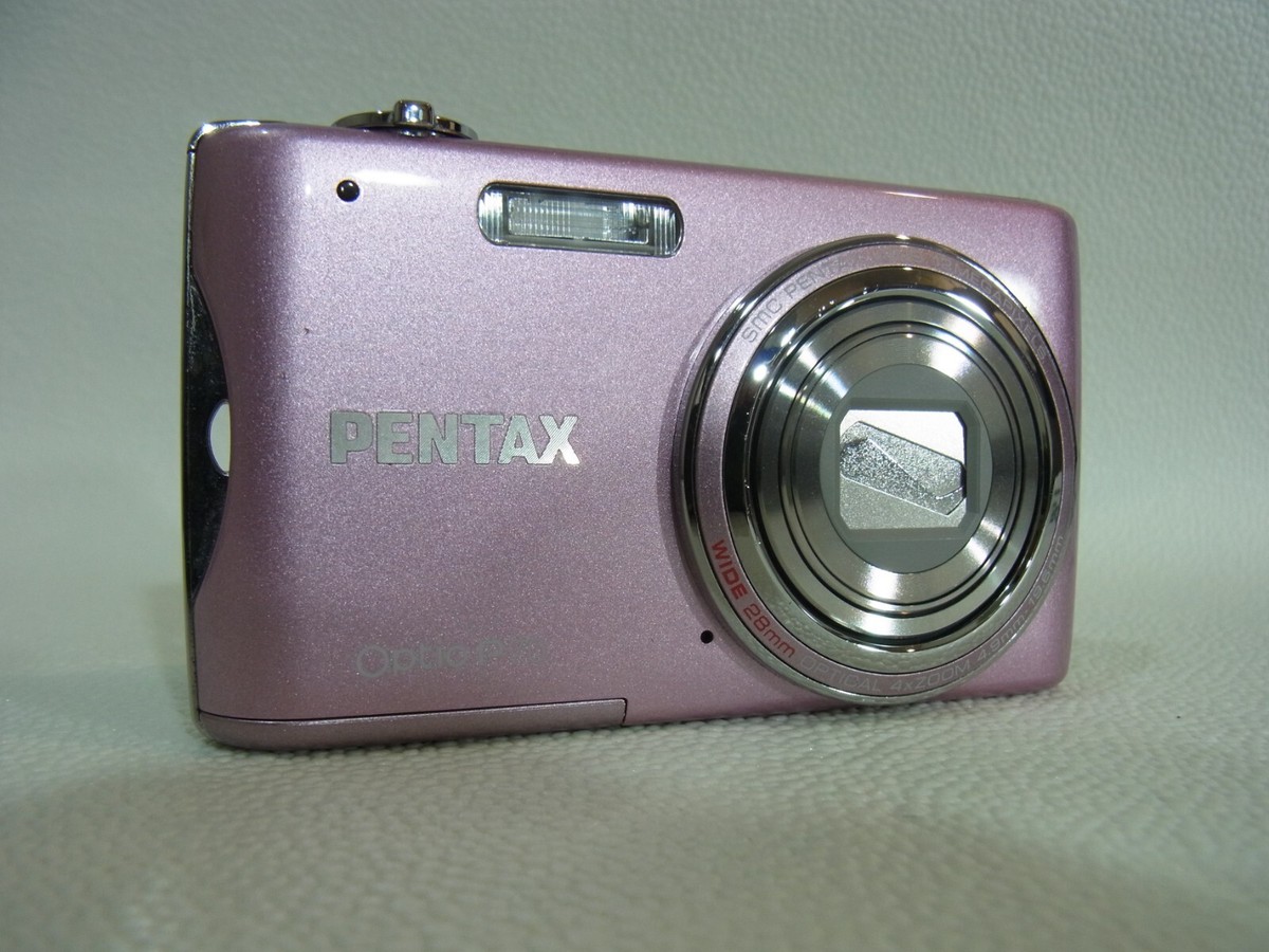 PENTAX Optio P70,Pink,12MP, 4x,f/2.6, 2.7in Excellent from JAPAN