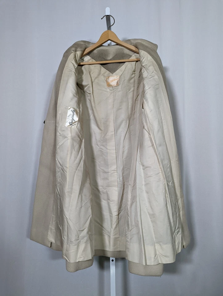 Saks Fifth Avenue ORIGINALA by Ilie Wacs Vtg 60s Mod Space Age Coat Jacket NYC - Image 4 of 4
