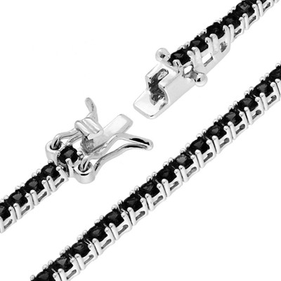 BRACCIALE CM 16+3 TENNIS 1,5MM IN ARGENTO 925- Gioielli Esclusivi in