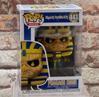 Funko Pop! Rocks - Pharaoh Eddie #443 - Iron Maiden - Free PopShield