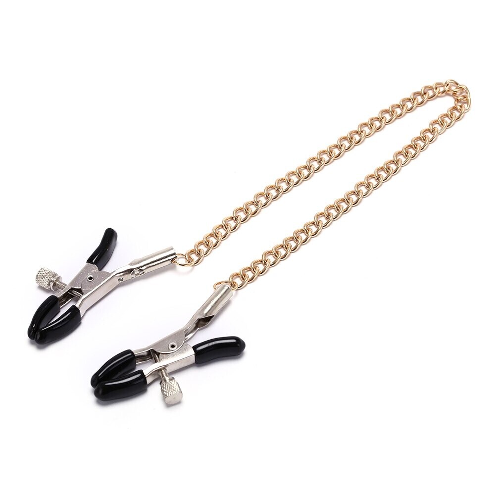 Pinces à Tétons BDSM Nipple Clamps Pour Seins Et Lèvres | Accessoire SM Jeu Érotique