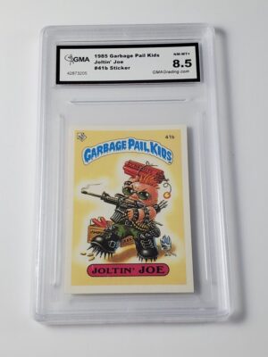 Joltin Joe 1985 Garbage Pail Kids Mini Series GMA Graded 8.5 NM
