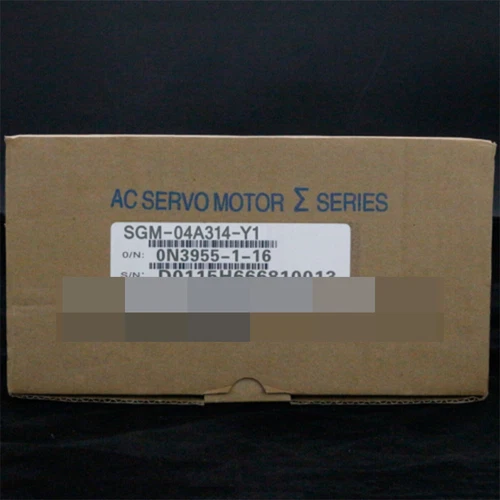 1 STCK. Yaskawa SGM-04A314-Y1 Servomotoren SGM04A314Y1 Neu im Karton Schnellversand - Bild 1 von 2