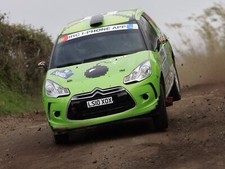 Cars 2010 citroen ds3 r 3 race Desk Mat Stitched