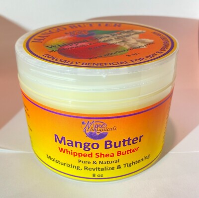 Mango Butter Whipped Shea Butter 8 oz