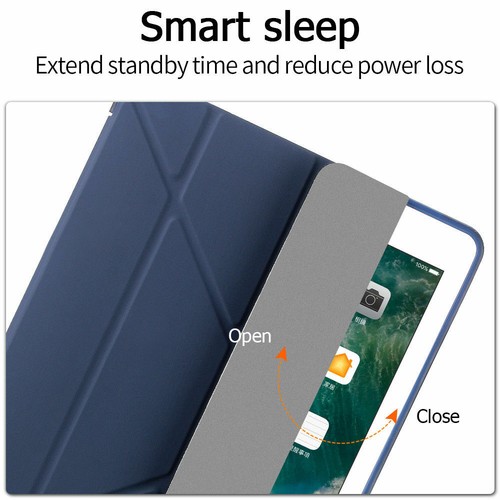 PU Leather Smart Case Stand Cover For iPad Air 4 10.9 9th 8th 7th 10.2 10.5 9.7 - Picture 5 of 50