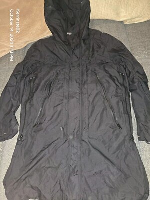 RIOT DIVISION WINDBREAKER JACKET WRAPPING PARKA W/ SYMBIOSIS SYSTEM SZ  SMALL