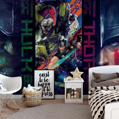 Thor Ragnarok Marvel Hulk Tapeten Wandbild 312x218cm Jungen Schlafzimmer - Bild 5 von 9