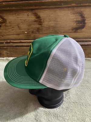 Vintage John Deere K Brand Trucker Snapback Made In USA Hat Unused