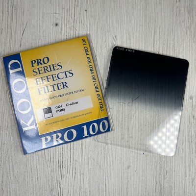 Kood Pro 100 ''''Cokin Z'''' GG4 ND8 dunkelgrauer Farbverlauf Graduiertenfilter