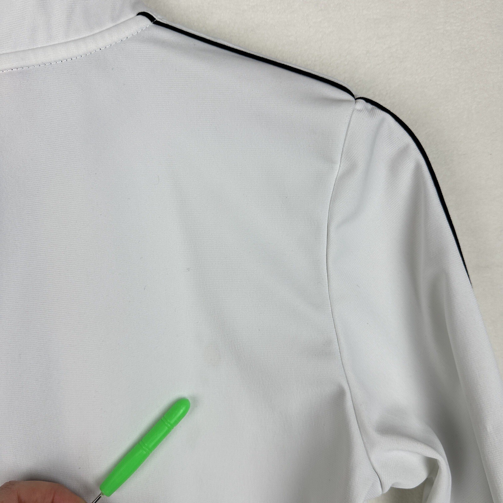 SACAI X NIKE Giacca Nike donna full zip riscaldamento pista pre gioco media bianca nera con etichetta rossa