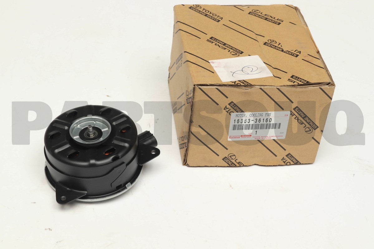 1636336160 Genuine Toyota MOTOR, COOLING FAN, NO.2 16363-36160 | eBay