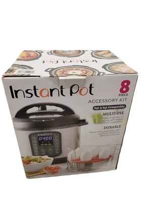 Instant Pot 8 Piece Accessory Kit ONLY (6qt & 8qt Compatible)