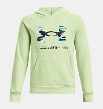 Under Armour Hoodie, Boy's Small, UA Rival Fleece Big Logo Fill Hoodie, NWT