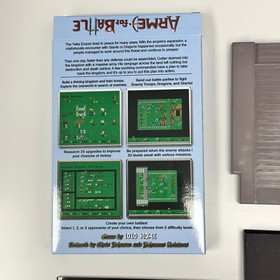 NES ARMED FOR BATTLE COMPLETE IN BOX