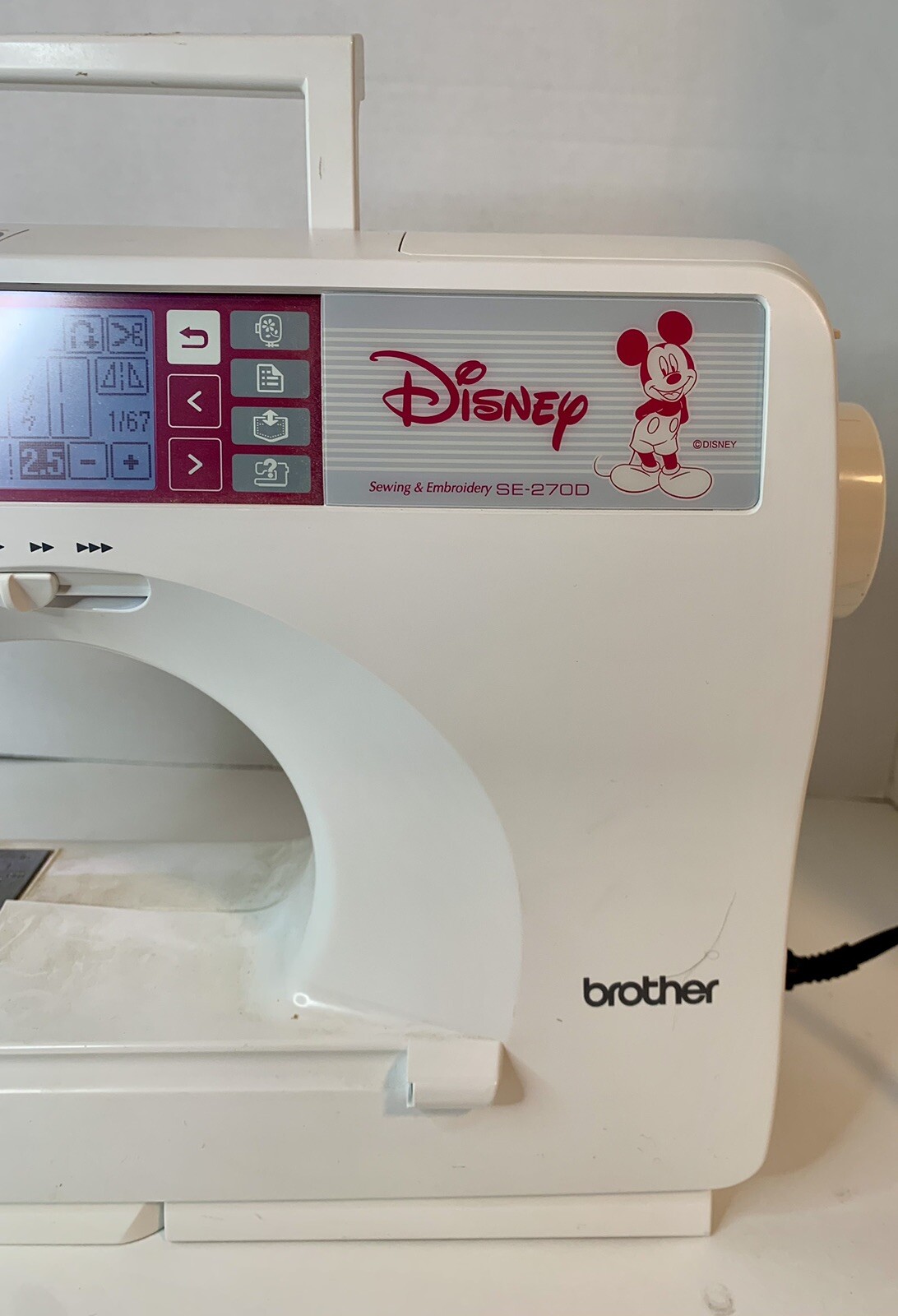Brother SE270D Computerized DISNEY Sewing Embroidery Machine eBay