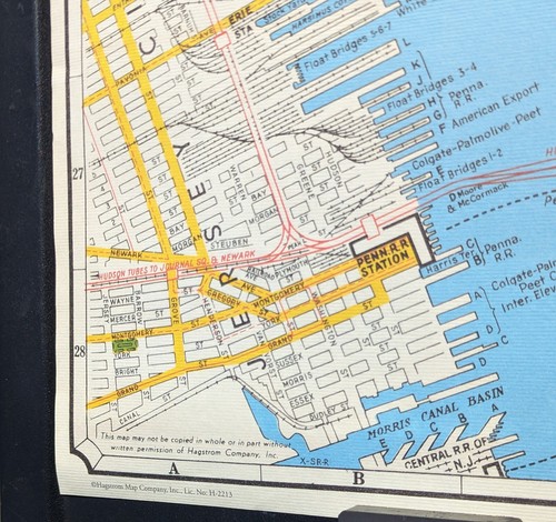 New York Hagstrom's Karte Hausnummer und Transitführer 2000A TOP - Bild 9 von 10