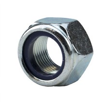 Sicherungsmuttern DIN 985 Stopmuttern Feingewinde galv. verzinkt M8x1 bis M30x2