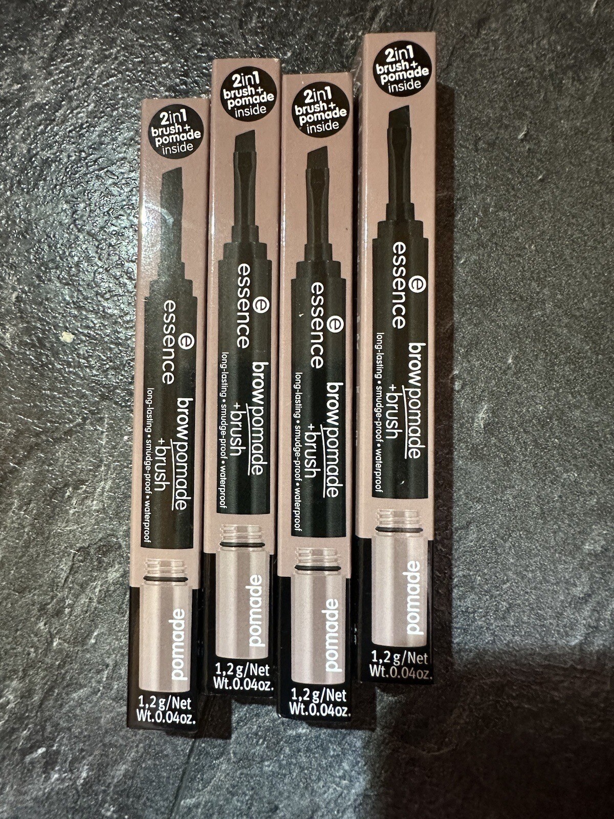 Beauty Paket Essence Brow Pomade + Brush 02 , 4 Stücke eBay