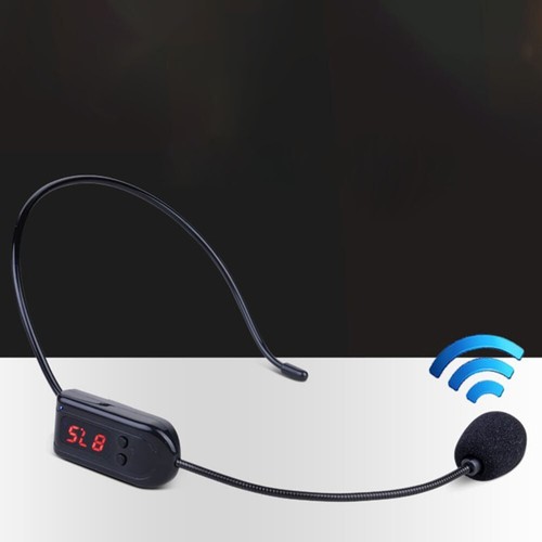 FM Wireless Mikrofon Headset Megaphon Radio Mic f??r st?rungsfreie Kommunikation - Bild 6 von 12