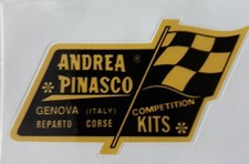 Andrea Pinasco competition kits Lambretta Vespa Scooter  Decal Sticker