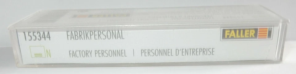 N FALLER Lotto 6 Personaggi Per Decorare Treno Personale D'Impresa Rif 155344 - Immagine 3 di 4