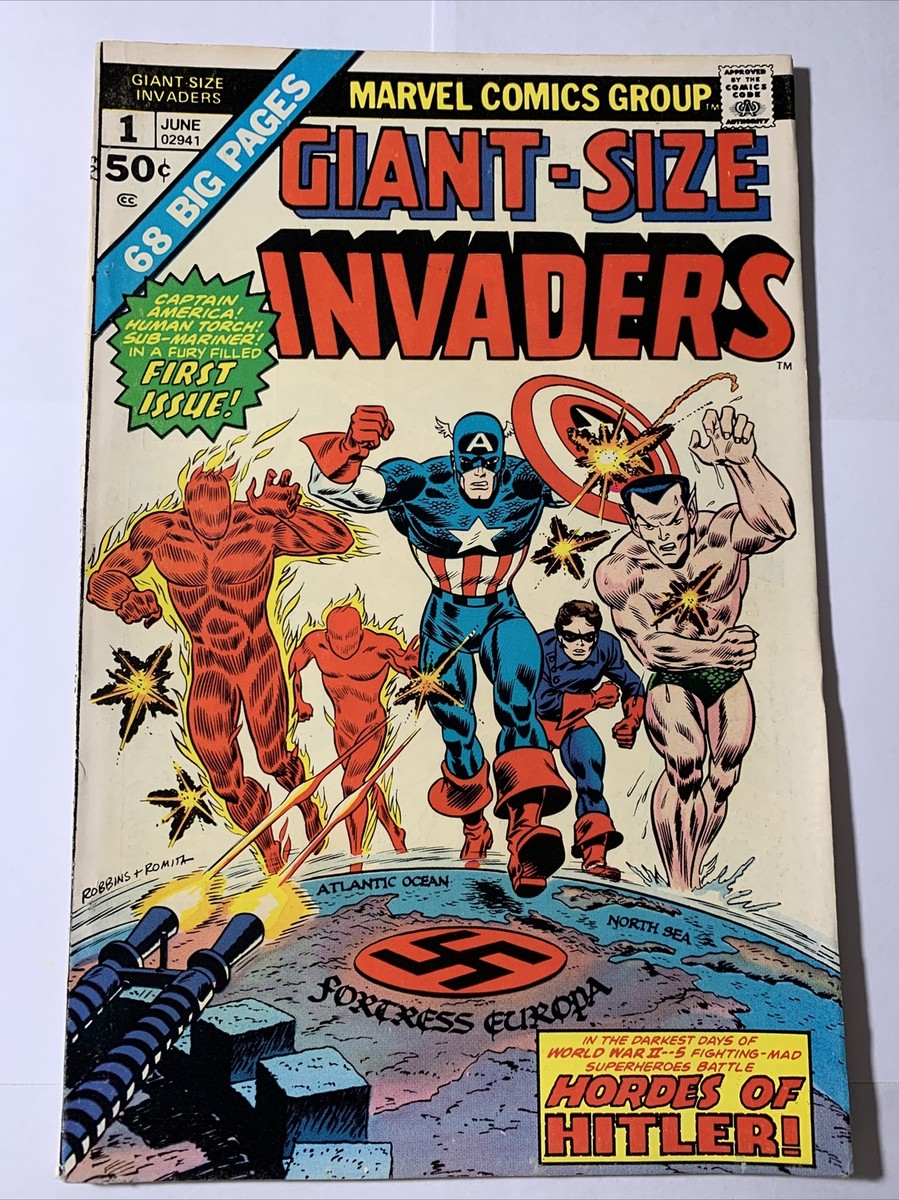 VINTAGE COMIC BOOK BLOWOUT: Marvel Giant Size Invaders No. 1