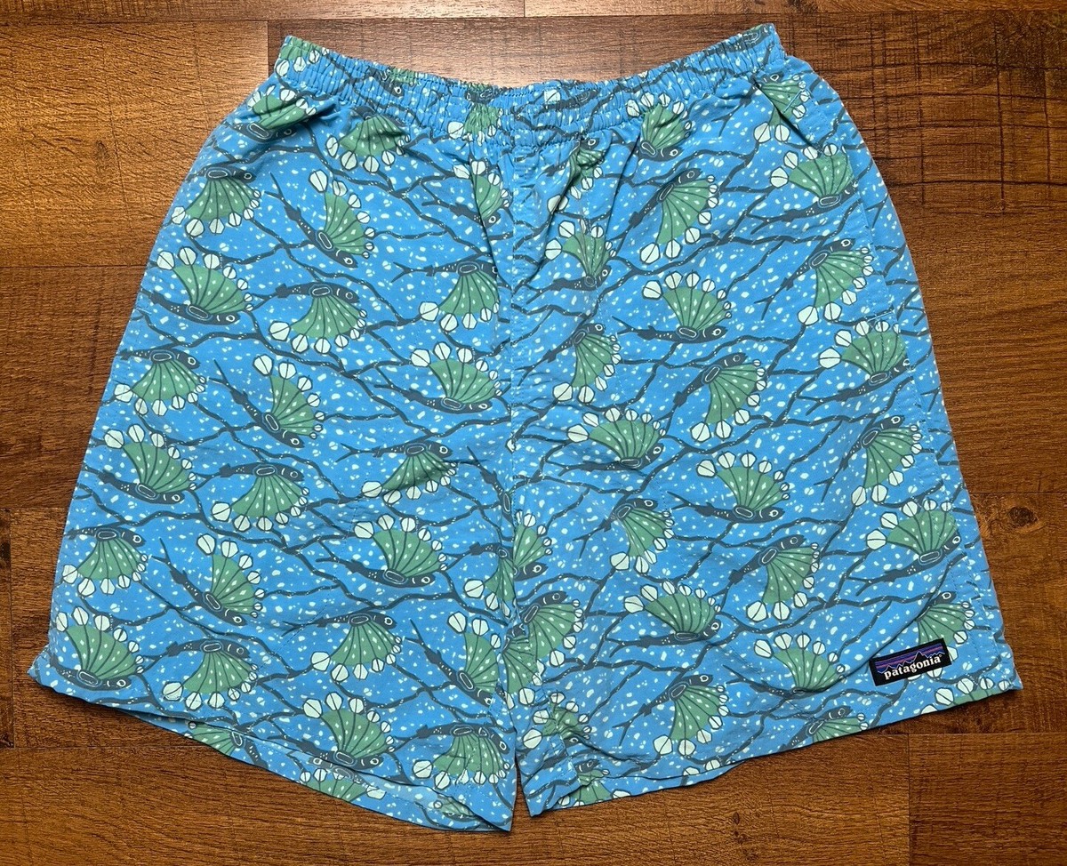 Patagonia PGBE Pigeon Blue Baggies 6.5” Nylon Drawstring