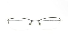 OAKLEY TRANSISTOR HALF RIM SPORTS WRAP BLACK EYEGLASSES FRAMES 51-18-135 114762