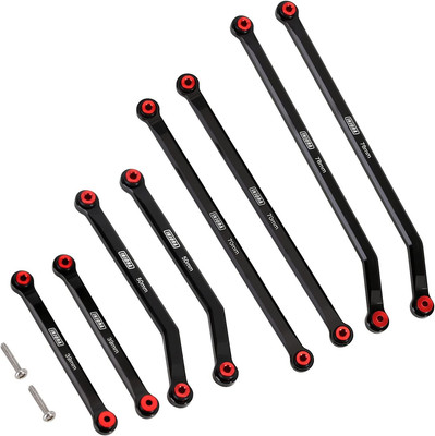INJORA High Clearance Front 4 Links Set for SCX24 Gladiator Dodge Power Wagon 1/
