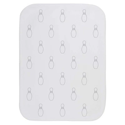 Baby Spuck-/Waschlappen "Bowling Pin Outline" (BC00042578) - Bild 1 von 4