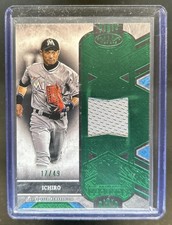 2025 Topps Tier One Ichiro Legend Relics Green #/49 Marlins