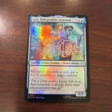 Lyla, Holographic Assistant MTG Marvel's Spider-Man #7 Foil NM+
