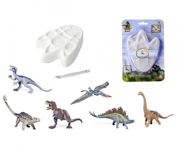 Simba 104342657 - Nature World - Dinosaurier Zum Ausgraben, 6-Sort. - Neu-image