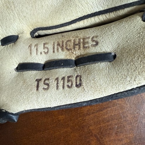 ADIDAS TS-1150-RG BASEBALL-HANDSCHUH Jugend hellbraun Echtleder 11,5" CLOSE RHT - Bild 8 von 9