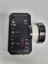 Preston Cinema Systems Digital Lens Control, 4-Pin, 14-Pin Parts Untested 
