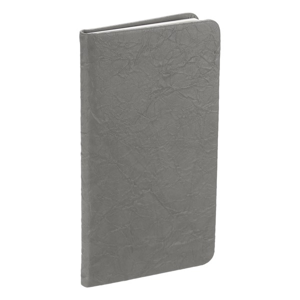 Softcover Notizbuch 18X10Cm A6.80 Blatt 80G/M² Liniert Grau-image
