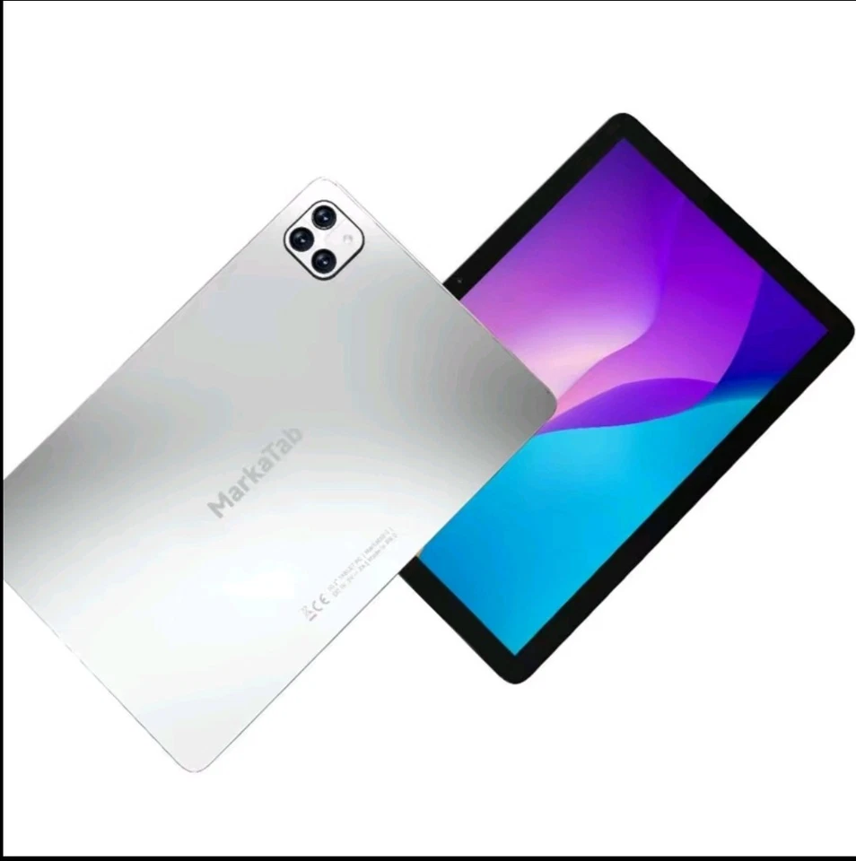 Tablet 10.1" Android 128GB 4GB RAM Dual SIM WiFi 5G Schermo HD Occhi - Immagine 2 di 4