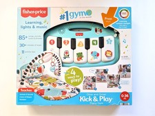 Fisher-Price Glow  Grow Kick  Play Piano Gym Baby Activity Mat Smart Stages