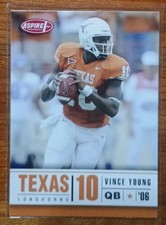 2006 SAGE Aspire - Vince Young #35 (RC) 30 Card Lot Texas Longhorns