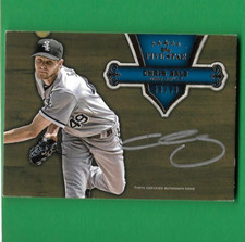 2012 Topps Five Star Chris Sale AUTO/99 Silver Ink Signatures White Sox #FSSI-CS