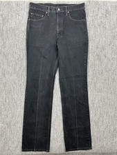 Vintage 90s Levis 517 Jeans Mens 34x36 fits 33x36 Black Denim Made In USA