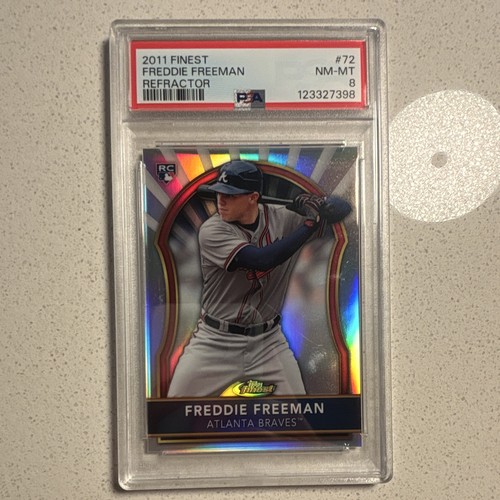2011 Topps Finest - Freddie Freeman #72 Refractor /549 (RC)