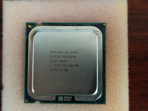 Intel Pentium E6800 3.33 GHz 2MB FSB1066MHz Dual-Core Processor LGA 775 Socket T - Afbeelding 2 van 2