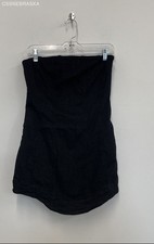 Forever 21 Black Women's Denim Sleeveless Tube Dress - Size Medium