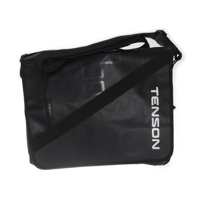 Tenson, Umhängetasche, Unisex (Erwachsene), Schwarz, 39, 12, 36 cm #3mC